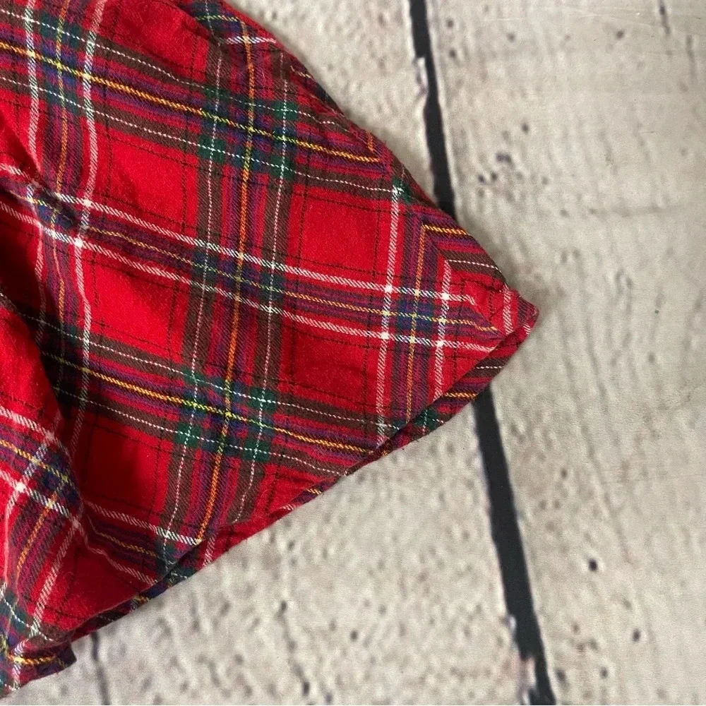 Old navy Christmas plaid dress 3T
